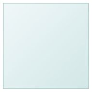 Плот за маса, прозрачен, 40x40 см, закалено стъкло