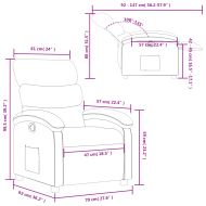 Наклоняем стол, тъмнокафяв, текстил