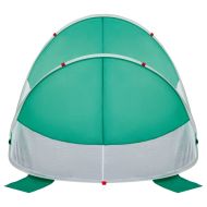 Плажна палатка, морскозелено, изскачаща, водоустойчива