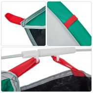 Плажна палатка, морскозелено, изскачаща, водоустойчива