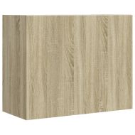 Стенен шкаф, сонома дъб, 75x35x60 см, инженерно дърво