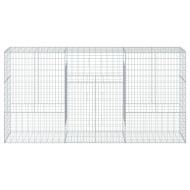 Габионна кошница с покритие, 300x50x150 см, поцинковано желязо