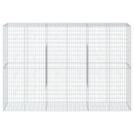 Габионна кошница с покритие, 300x50x200 см, поцинковано желязо