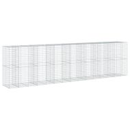 Габионна кошница с покритие, 750x100x200 см, поцинковано желязо
