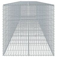 Габионна кошница с покритие, 900x100x100 см, поцинковано желязо
