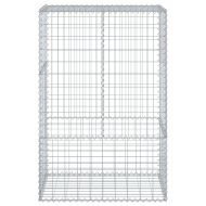 Габионна кошница с покритие, 100x50x150 см, поцинковано желязо