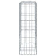 Габионна кошница с покритие, 100x50x150 см, поцинковано желязо