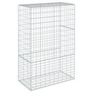 Габионна кошница с покритие, 100x50x150 см, поцинковано желязо