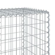 Габионна кошница с покритие, 100x50x150 см, поцинковано желязо