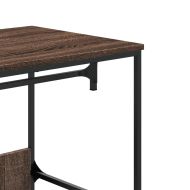 Гардероб, кафяв дъб, 90x50x180 см, инженерно дърво