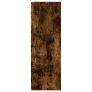 Шкаф органайзер, опушен дъб, 40x41x118 см, инженерно дърво