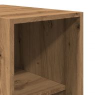 Гардероб, дъб артизан, 30x50x200 см, инженерно дърво