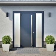 Градински кашпи, 2 бр, 40x40x40 см, неръждаема стомана