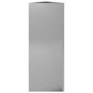 Градинска кашпа, триъгълна, 30x26x75 см, поцинкована стомана