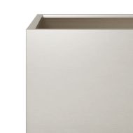 Градински саксии 2 бр. 30x30x30 см Изветряла стомана