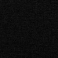 Боксспринг легло с матрак, черно, 80x200 см, плат