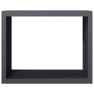 Стойка за дърва за огрев, антрацит, 100x40x80 см, стомана