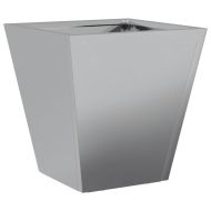 Градинска кашпа, 30x30x30 см, поцинкована стомана