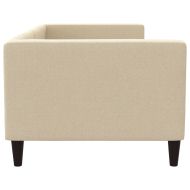 Кушетка, кремава, 80x200 см, плат