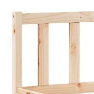 Екстра дълга рамка за легло, без матрак, 180x210 см, бор масив