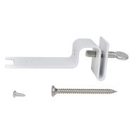 Външни соларни лампи за ограда 12 бр LED бели