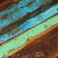 Кръгъл плот за маса, 60 см, 25-27 мм, регенерирано дърво масив