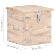 Ракла, 40x40x40 см, акациево дърво масив