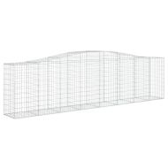 Габионни кошници арка 4 бр 400x50x100/120 см поцинковано желязо