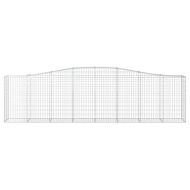 Габионни кошници арка 4 бр 400x50x100/120 см поцинковано желязо