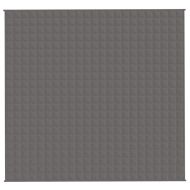 Утежнено одеяло сиво 220x240 см 15 кг плат