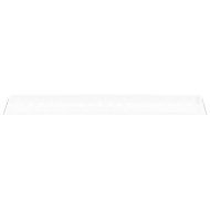 Оранжерия със стоманена рамка бяла 60 м² 20x3x2 м