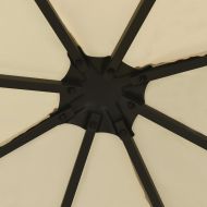 Беседка, 3х3 м, кремава