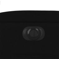 Електрически стол реклайнер, черен, текстил