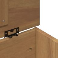 Ракла за съхранение с капак "Panama" 79x42x46 см бор масив