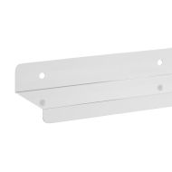 Стенни рафтове 3 бр сребристи неръждаема стомана