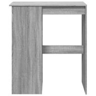Бар маса с рафтове, 90x47,5x103,5 см, инженерно дърво