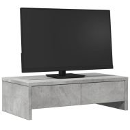 Стойка за монитор с чекмеджета 50x27x15 см инженерно дърво