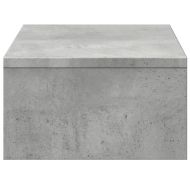Стойка за монитор с чекмеджета 50x27x15 см инженерно дърво
