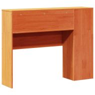 Горна табла с място за съхранение, 100 см, масивно дърво бор