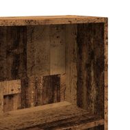 Библиотека, старо дърво, 40x24x143 см, инженерно дърво