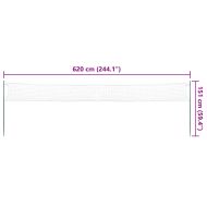 Комплект за бадминтон с 4 ракети и мрежа 620x151 см