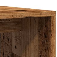 Масичка за кафе, старо дърво, 100x48x40 см, инженерна дървесина