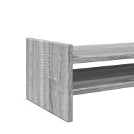 Поставка за монитор, сив сонома, 50x27x20 см, инженерно дърво