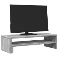 Поставка за монитор, сив сонома, 54x22x15 см, инженерно дърво