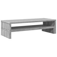 Поставка за монитор, сив сонома, 54x22x15 см, инженерно дърво