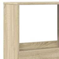 Разделител за стая, дъб сонома, 100x33x175 см, инженерно дърво