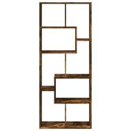 Разделител за стая / библиотека, опушен дъб, 67x25x161,5 см