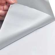 Фолиа за кола, 2 бр, матово сребристи, 100x150 см