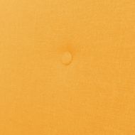 Комплект диван с кресла, 3 части, текстил, жълт