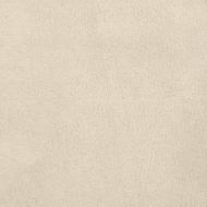 Плъзгащ се стол с табуретка, кремавобял, текстил